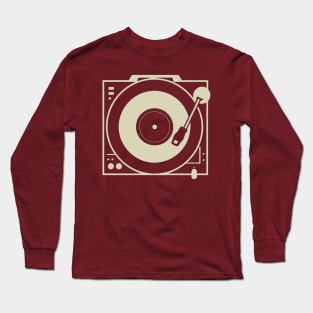 45 Record Adapter Long Sleeve T-Shirt